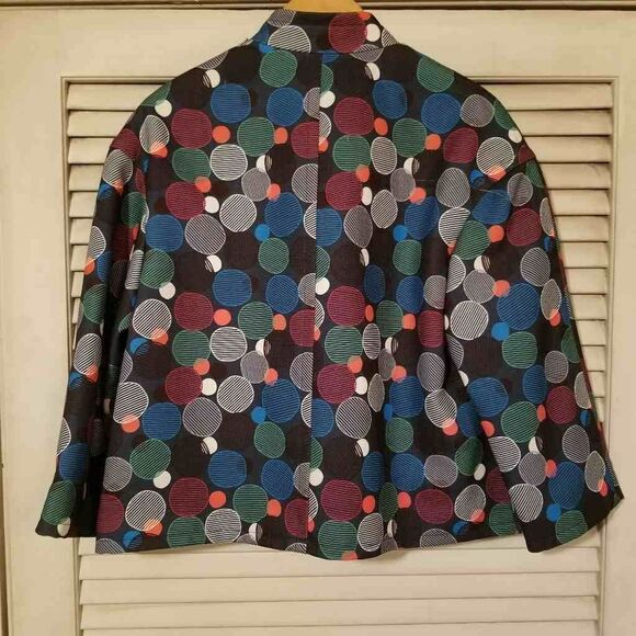Anne Klein Dot Jacket 8 - Picture 4 of 7